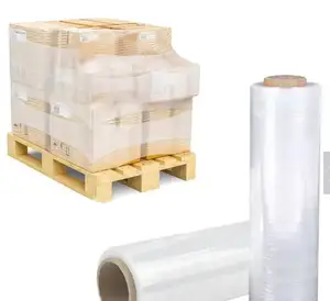 Factory Price User Defined Pallets Film Lldpe Stretch Wrap Packaging Film Cast Stretch Films