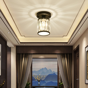 水晶灯阳台中式入口照明入口走廊灯豪华吸顶灯现代方式通过新simp - Product Image 6