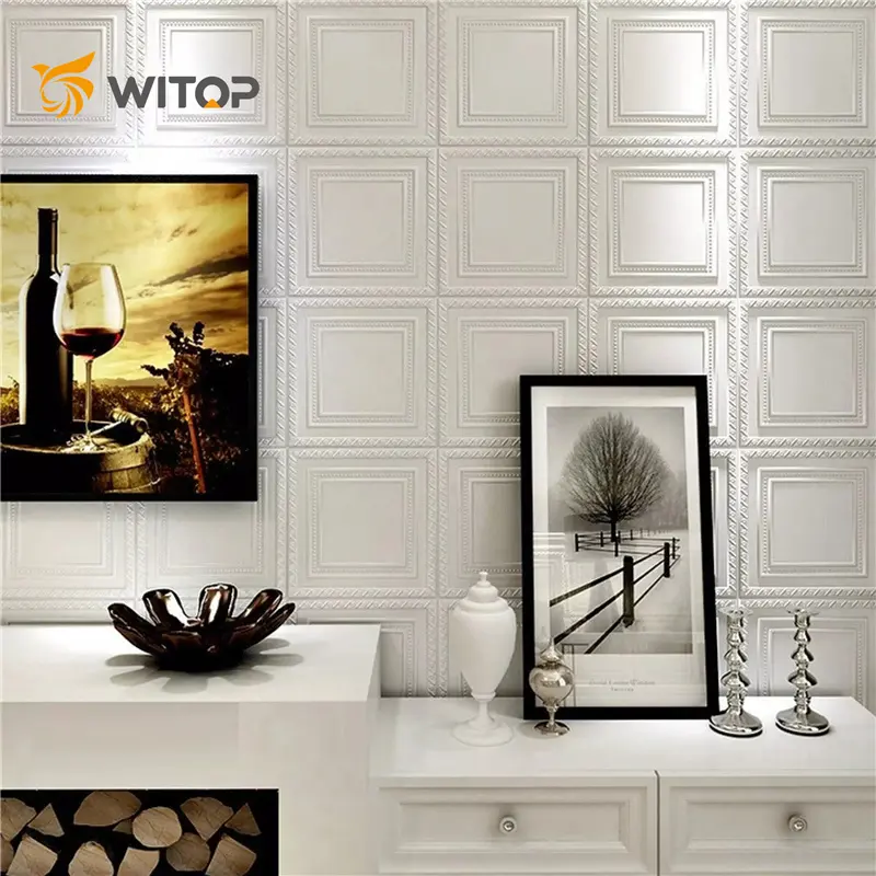 Witop Decor 3D Wallpaper Wall Panels Peel And Stick Wallpaper For Background Wall Decoration