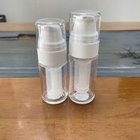 Flacon vide en plastique PET blanc de 80 ml et 100 ml avec pompe à air comprimé pour lotion, cosmétiques, parfum, emballage de soins de la peau, sérum, shampoing