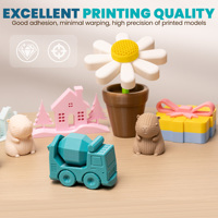 Filament d'imprimante 3D TINMORRY 1,75 mm Filament PETG écologique PLA/ABS/PETG/ASA/TPU 1KG/ROULEAU Tiges en plastique PETG-ECO
