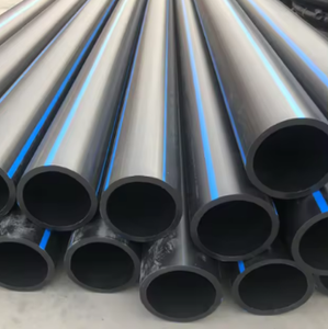 Высокое качество HDPE мягкий шланг гибкий фланец высокого давления PE пластиковые трубы для дренажа и орошения воды сварочные трубы - Product Image 2