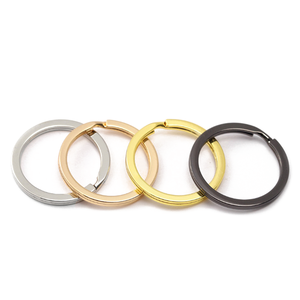 Móc khóa kim loại chất lượng cao phong cách hoạt hình 25mm/28mm/30mm/35mm, vòng tròn bên trong bằng hợp kim mạ nhẹ, chất liệu sắt - Product Image 2