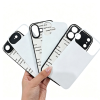 Coque de téléphone 2D par sublimation pour iPhone 17 Air 17 Pro Max, antichoc en TPU, vierge pour impression, accessoires de téléphone portable en gros