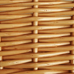 Cesta de Mimbre Ovalada Resistente con Asas para Almacenamiento y Compras, Fabricada con Precisión - Product Image 4