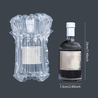 Sac pour colonne de gaz 6 colonnes 20cm de haut Bouteille en verre Colonne à bulles Express Antichoc Sac d'emballage en gros