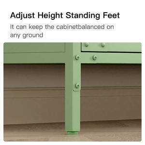 Di alta qualità pratico acciaio TV Stand libreria allungabile netto porta Display per sala da pranzo ingresso soggiorno moderno Hotel Cabinet - Product Image 5