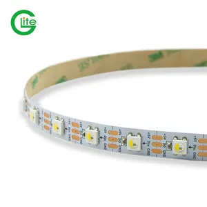 Glite SK6812 RGBW 4 In 1 Similar WS2812B 60LEDs/m DC5V IP20 Individual Addressable LED Strip For Landscape