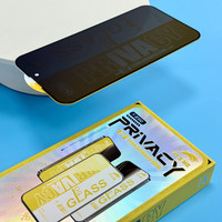 Originele ESD IT'S ME OG Glas Hoge-Aluminium Privacy Gehard Glas Screen Protector voor iPhone Privacy Screen Film voor Samsung