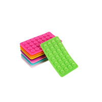 Support de téléphone en silicone double face Cross-Border Hot Item Non-Slip Washable Suction Cup Glue-Free Mobile Phone Stand
