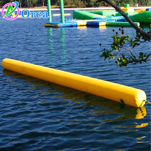 Boya de <span class=keywords><strong>Entrenamiento</strong></span> Inflable con Logotipo Personalizado para Deportes Acuáticos, Tubo Largo Flotante de 0.3 m de Diámetro y 3 ml, para Marcas de Carreras <span class=keywords><strong>en</strong></span> Parques Acuáticos - Product Image 4