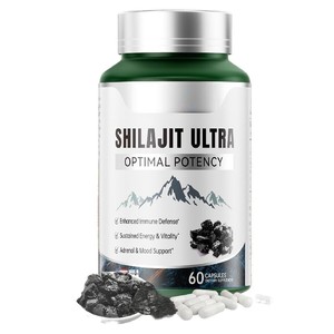 Cápsulas de Extrato Natural de Shilajit OEM, Cápsulas Puras de Shilajit para Suporte Imunológico e Energético - Product Image 5