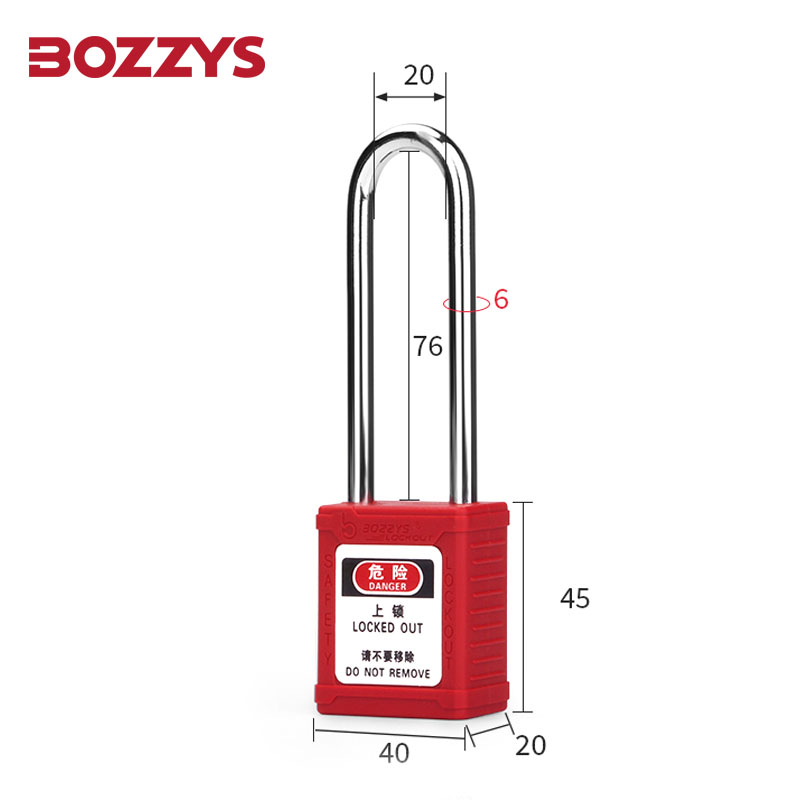 BD-G21 with 6*76mm hardened steel shackle