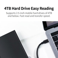 Câble de disque dur externe USB 3.0 Type-C Micro-B haute vitesse, matériau PVC, conducteur en cuivre pur, blindé, pour ordinateurs portables, appareils photo