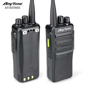Nytone-walkie-talkie portátil a prueba de golpes, radio digital de 5-10km, AT-D278EX