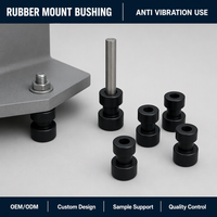 Bague en caoutchouc personnalisée anti-vibration, amortissante, durable pour machines industrielles, équipements, OEM, ODM, vente en gros