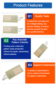 Thông minh thiết bị điện tử tùy chỉnh kim loại dome trong suốt Pet màng chuyển đổi với linh hoạt mạch <span class=keywords><strong>Flex</strong></span> màng chuyển đổi bàn phím - Product Image 4