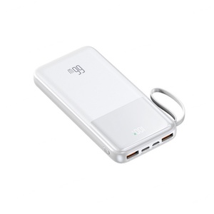 Banco de Energía Portátil con Cable Integrado, Pantalla LED, 10000 mAh, Carga Rápida de 66 W, para Dispositivos Inteligentes - Product Image 6