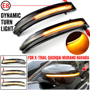 Indicatore di Direzione LED Dinamico per Nissan Qashqai <span class=keywords><strong>J11</strong></span>, X-Trail T32, Navara NP300, Specchietto Retrovisore con Indicatore di Direzione OEM, Impermeabile IP67 - Product Image 2