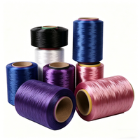 Hamac de camping en fil de polypropylène tricoté PP à faible torsion FDY 900D, haute ténacité, anti-UV, léger pour les loisirs en plein air
