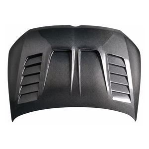 Cubierta de Motor de Alta Calidad Estilo VR TR GTI, Capó de Fibra de Carbono Real para Volkswagen VW 2011-2019 - Product Image 3