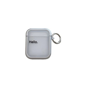 Nouveau minimaliste Hello Text 2-en-1 étui pour casque sans fil housse de protection en Silicone pour AirPods Pro 123 génération - Product Image 6