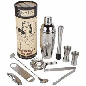 Bolsa de Lona Marrón <span class=keywords><strong>para</strong></span> Kit de Barman, Kit Profesional de Bar, Caja de Herramientas de Viaje <span class=keywords><strong>para</strong></span> Barman, <span class=keywords><strong>Accesorios</strong></span> de Bar <span class=keywords><strong>para</strong></span> Promoción de Fiestas - Product Image 5