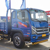 Camion de fret de 10 tonnes WEICHAI Diesel 140KW, caisse de 6,25 m, freinage pneumatique, camionnette lourde à vendre