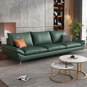 Minimaliste lumière luxe nordique moderne Simple sans lavage trois personnes combinaison Internet célébrité Style salon canapé - Product Image 6