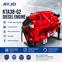 Moteur diesel à 4 temps refroidi par eau KTA38-G2 à performance stable pour la construction, l'exploitation minière, les navires, les systèmes de production d'énergie