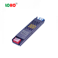 Alimentation électrique industrielle à découpage linéaire ultra-mince Lianghong LS-10W-600W 220V/110VAC-DC 12V 24V 48V à sortie étroite pour LED