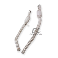 Tuyaux d'échappement de haute qualité en acier inoxydable 304 à 200 cellules pour Mercedes-Benz ML63 AMG W164 2007-2012 – Optimisez la puissance du moteur V8