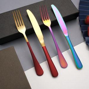 Stainless Steel <strong>Two</strong>-Piece Western Tableware Set, Knife and Fork <strong>Gift</strong> <strong>Box</strong> <strong>for</strong> Company Events and <strong>Dinners</strong> - Product Image 3