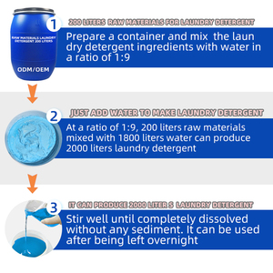 Nước giặt chất lượng cao, số lượng lớn, có thể tùy chỉnh - Công thức hòa tan trực tiếp dành cho ứng dụng thương mại - Product Image 3