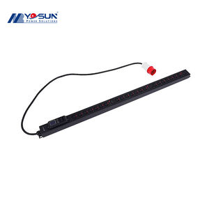 YOSUN Intelligent IP Smart Meter 1.5U/2U 24 soquetes PDU para TI Data Center Server Rack com Alumínio Vertical Monitoramento Remoto - Product Image 4
