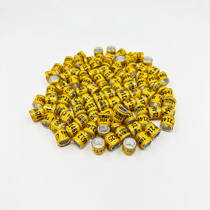 2025 8mm <strong>Nl</strong> <strong>Pigeon</strong> Foot <strong>Ring</strong> Aluminum Plastic Material Bird Foot <strong>Ring</strong> with Numbers Multicolor Optional Bird Supplies - Product Image 3