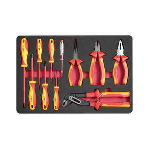 WEDO VDE GS Électricien Finework Outils isolés à la main professionnels Set-46PCS IEC60900 AC1000V pour la sécurité des réparations - Product Image 3