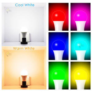 Bombilla LED Inteligente WiFi <span class=keywords><strong>Apple</strong></span> <span class=keywords><strong>HomeKit</strong></span> E27 RGBWC, Funciona con Control por Voz Siri, Control Remoto por Aplicación, Regulable, Conexión por Escaneo - Product Image 4