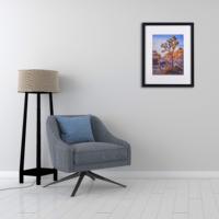 Cadres photo personnalisés en bois et fer avec logo, 16x20 pouces, pour affiches murales avec plexiglas pour affichage suspendu