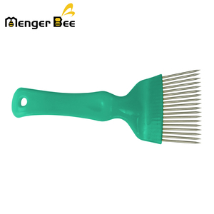 PP Stainless Steel 18-Piece Fine Needles Uncapping Forks Beekeeping Straight/Bend Types New Honeycomb Scraper Equipment Menger - Product Image 3
