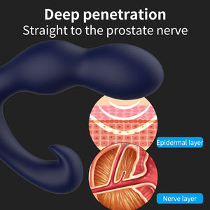 Mainan Seks Vibrator Anal dengan Remote Control, Ekspansi Anal yang Kuat, Stimulasi Prostat dan Latihan Masturbasi - Product Image 6