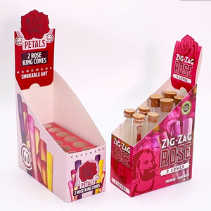 Caja de exhibición de cartón personalizada para conos de cigarros, lista para exhibir en estanterías, con insertos, para tubos, preimpresa, de papel, tipo rollo, para venta minorista - Product Image 5