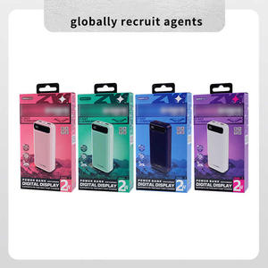 Banco de energía portátil para exteriores con soporte de carga rápida Material ABS 12W + 10W, 10000mAh/20000mAh PD + - Product Image 5