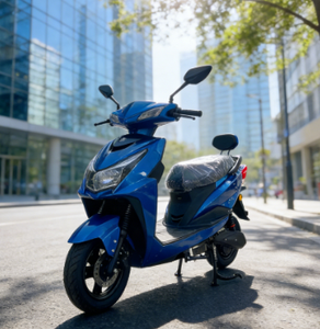 Moped électrique haute performance 72V 30AH 1200W pour adultes, moto à deux roues avec double suspension et moteur au plomb-acide - Product Image 4