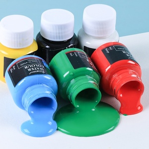 Giorgione <span class=keywords><strong>Set</strong></span> all'Ingrosso di 6 Colori ad Acqua da 25ml in Bottiglie di Plastica, <span class=keywords><strong>Pittura</strong></span> <span class=keywords><strong>Acrilica</strong></span> e a Olio <span class=keywords><strong>per</strong></span> Tela con Pennello in Nylon Gratuito - Product Image 6