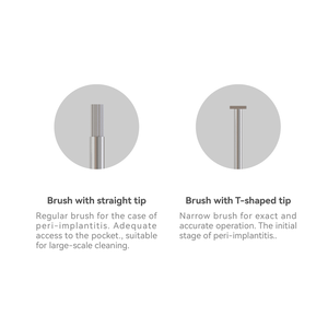 Spazzola per la pulizia del Peri-Implantitis Kit manuale per trapano e accessori per impianti di pulizia - Product Image 6