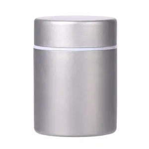 Outdoor Titanium camping accessories Mini Tea Cans With Airtight Lid Tea Caddy Kung Fu Tea Sealed Cans Travel Coffee Sugar Box