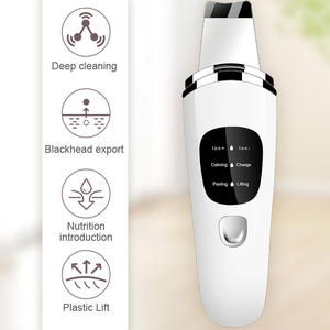 Depurador facial de limpieza profunda ultrasónica, espátula eléctrica para el cuidado de la salud, Material ABS con puntas estándar Nano, exfoliante de poros - Product Image 6