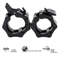 Clip de verrouillage d'écrou à dégagement rapide Snap Lock accessoires d'haltères fixes en plastique pour barre et pince de barre d'haltère
