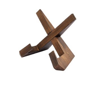 Estante de Madera para Recetas, Soporte para Libros de Cocina Hecho a Mano, Estante de Exhibición para Encimera de Cocina, Diseño Moderno y Simple - Product Image 5